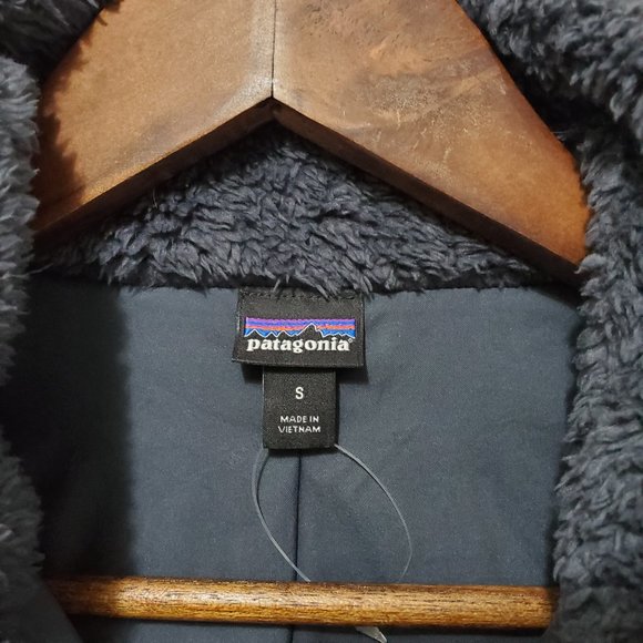 Patagonia Los Gatos Fleece Vest Smolder blue sleeveless zip up - Picture 6 of 11